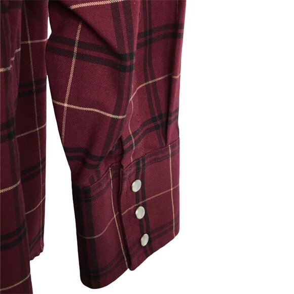 Vintage Ely Cattleman Shirt Men XL Plaid Western Cowboy Pearl Snap Rockabilly - Picture 3 of 6